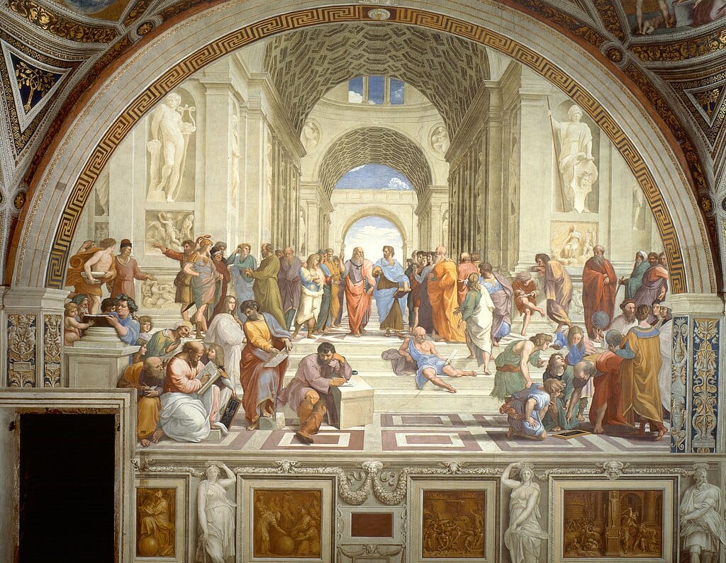 The School of Athens; Raphael; 1509-11