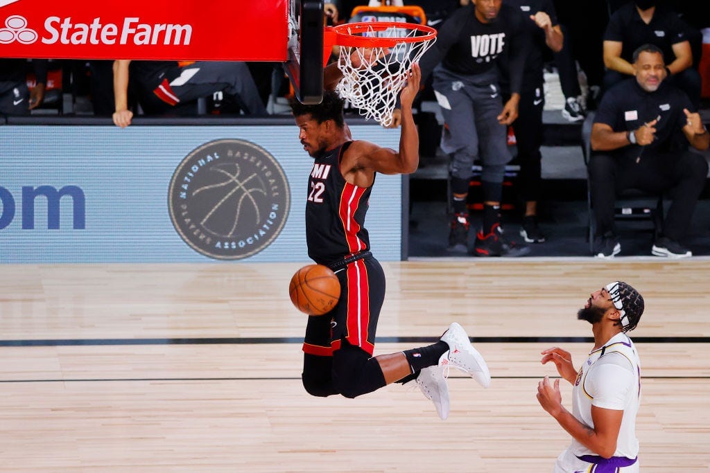 Jimmy Butler went full LeBron