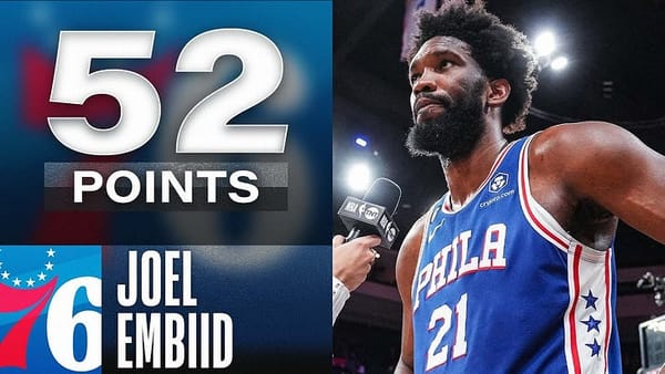 This is the day Joel Embiid finally became president